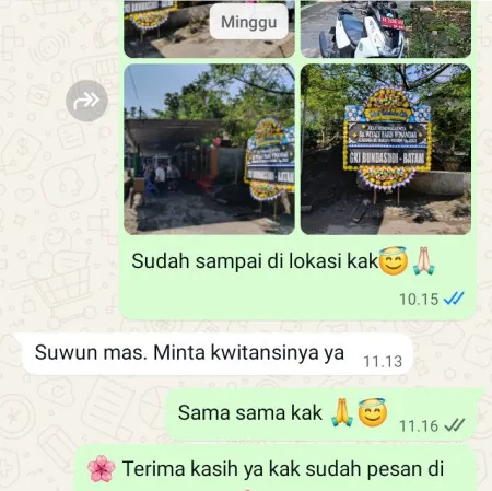 Pengiriman Papan Bunga Duka Kebon Baru