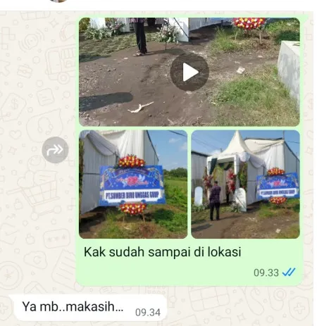 Pengiriman Karangan Bunga Kebon Baru