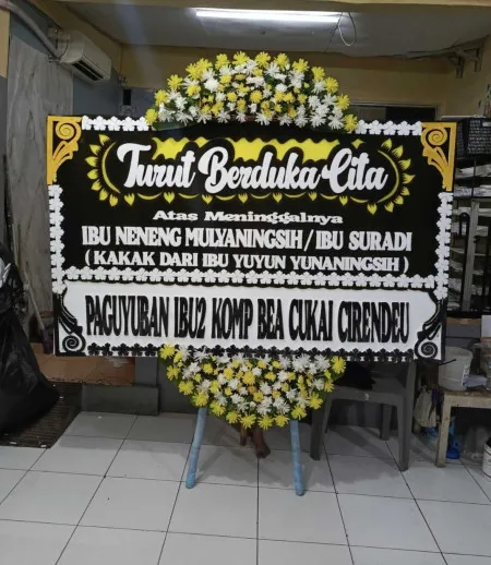 Papan Bunga Duka Kebon Baru