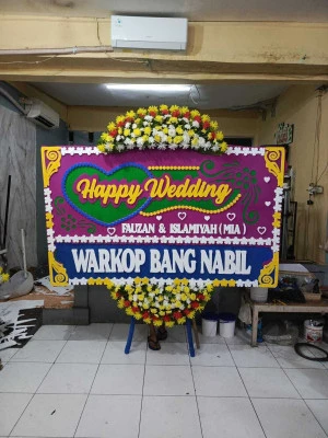 Papan Bunga di Kebon Baru