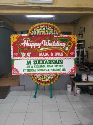 Papan Bunga di Kebon Baru