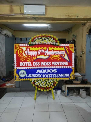 Papan Bunga di Kebon Baru