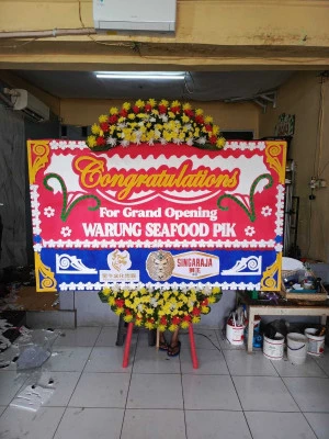 Papan Bunga di Kebon Baru