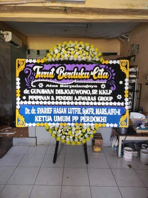 Papan Bunga di Kebon Baru
